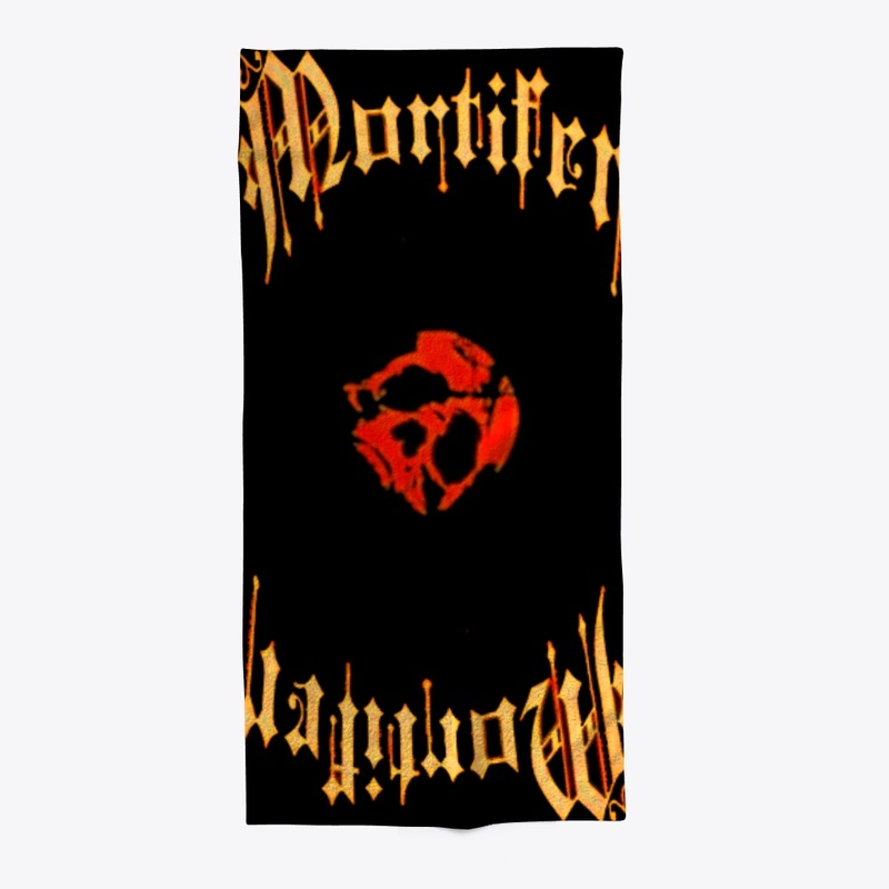 morbid beach towel