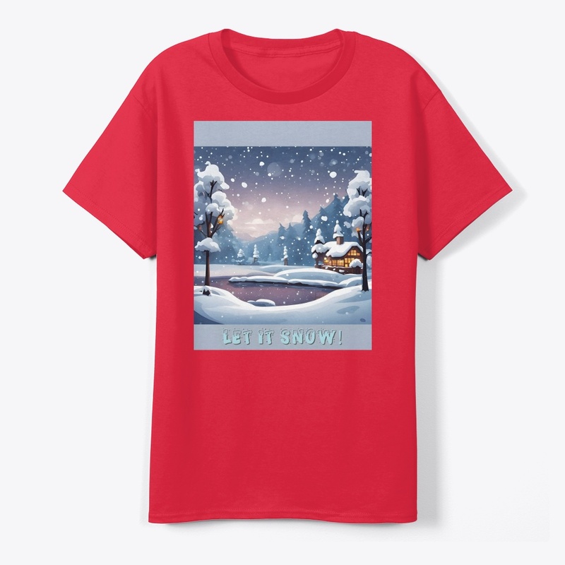Snowing in Christmas