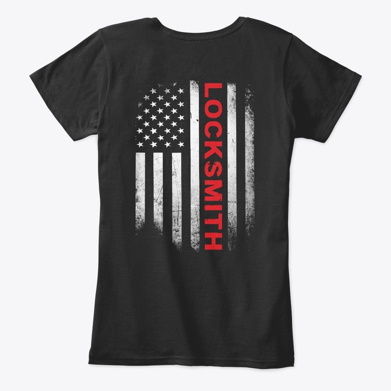 Locksmith US Flag Shirt