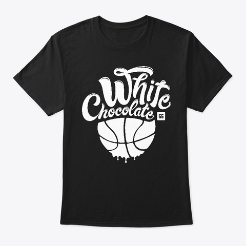 White Chocolate Black T-Shirt Front