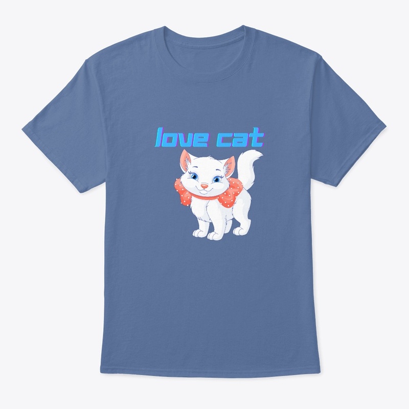 Love Cat T Shirt design 