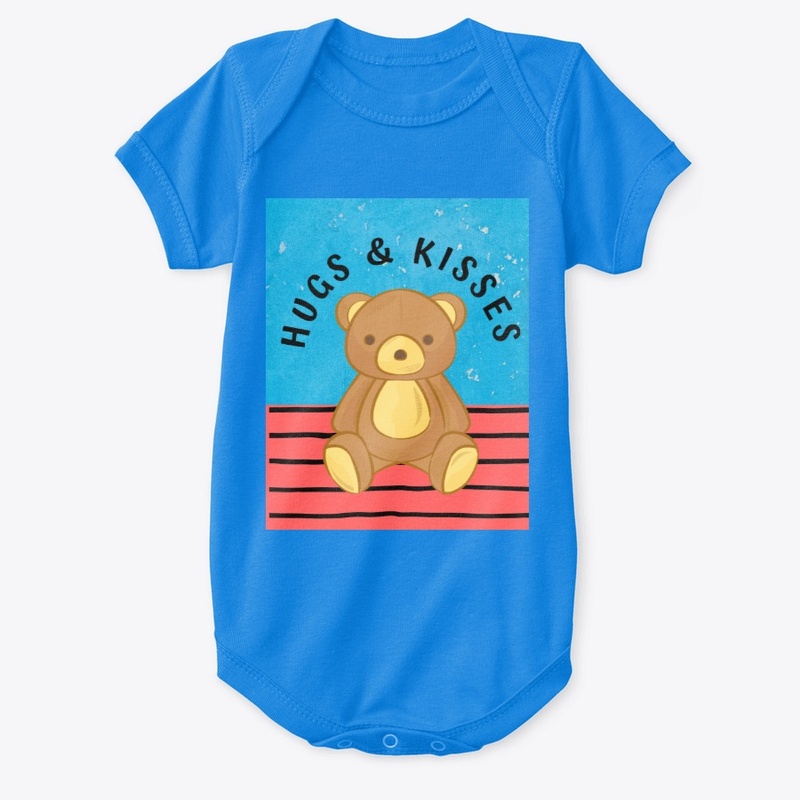 Hugs and Kisses Cute Onesie