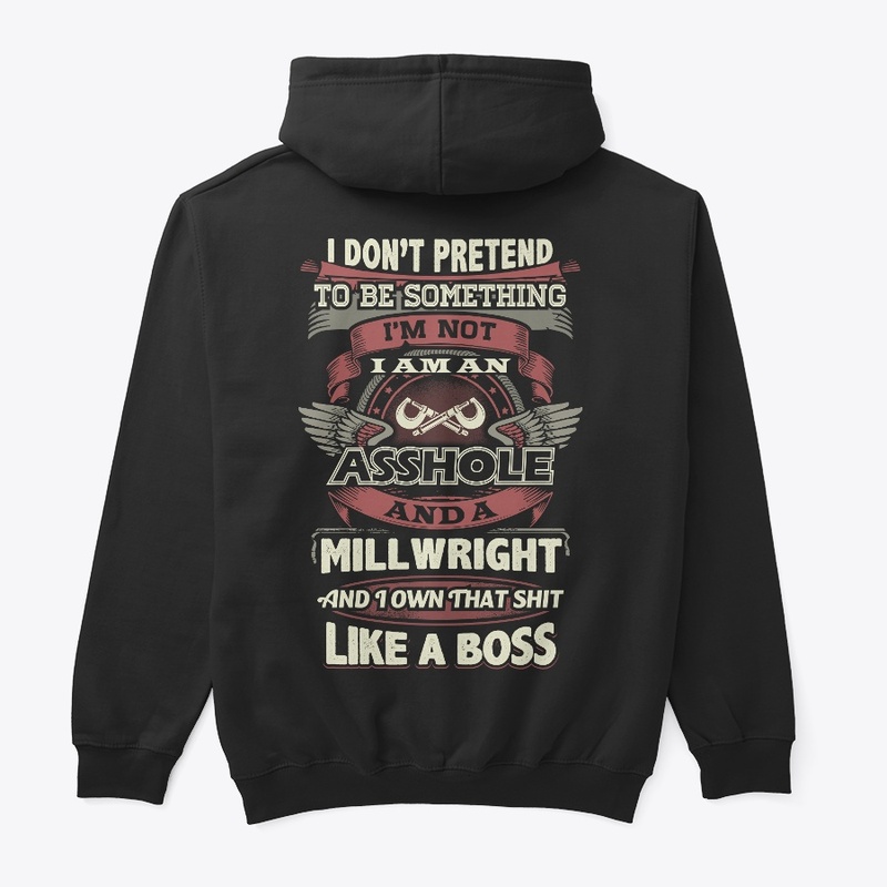 Millwright Like A Boss Hoodie 