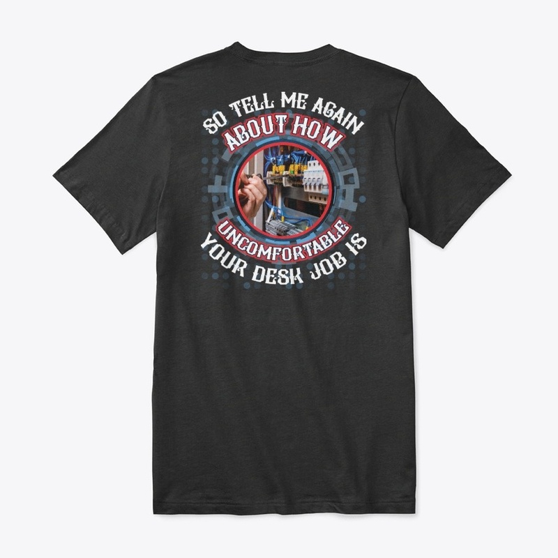 Not a desk Job - Electrician Hoodie