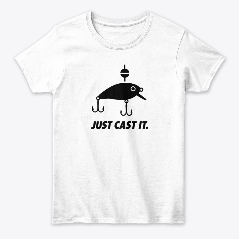 Just Cast It Fishing Tee
