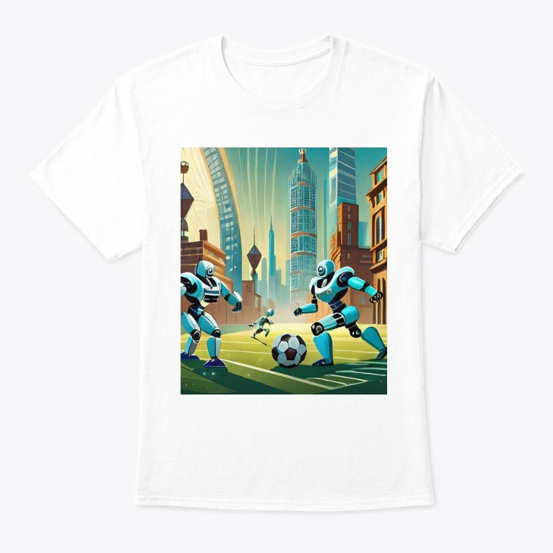 Robots playing football