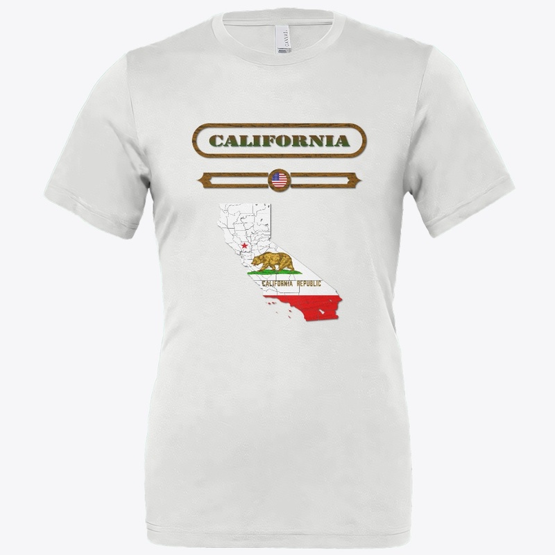 CALIFORNIA MAP, CALIFORNIA. SAMER BRASIL