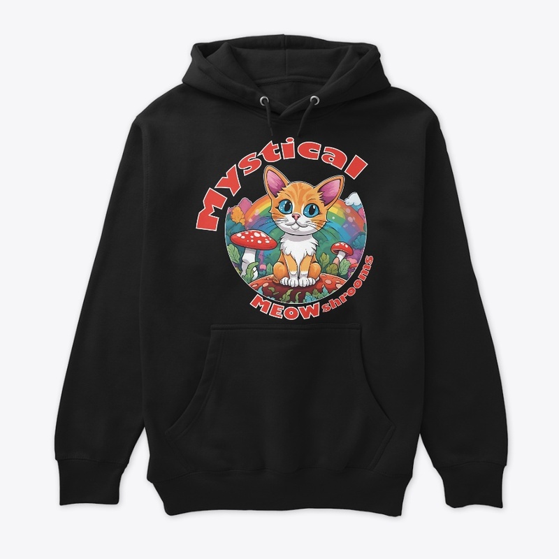 Mystical MEOWshrooms Design