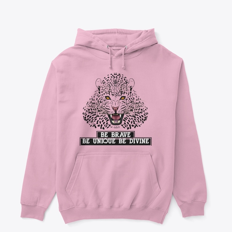 BE BRAVE, BE UNIQUE, BE DIVINE T-SHIRT 