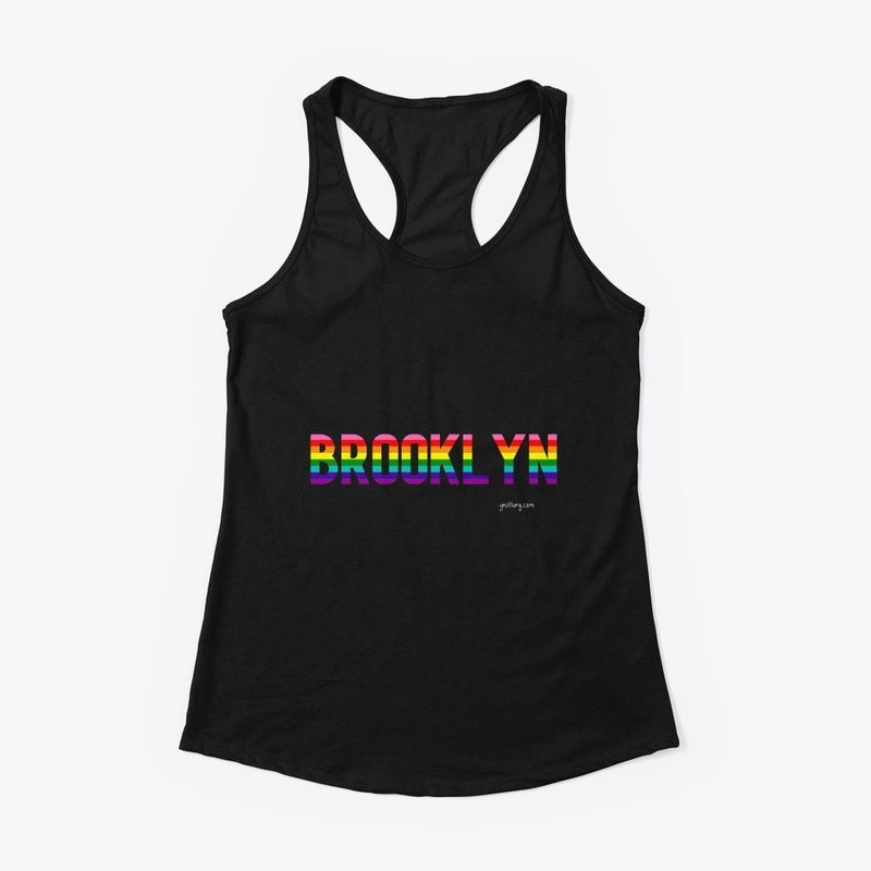 Brooklyn Pride Rainbow Flag Apparel 
