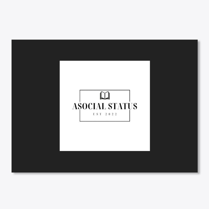 Asocial Status Sticker