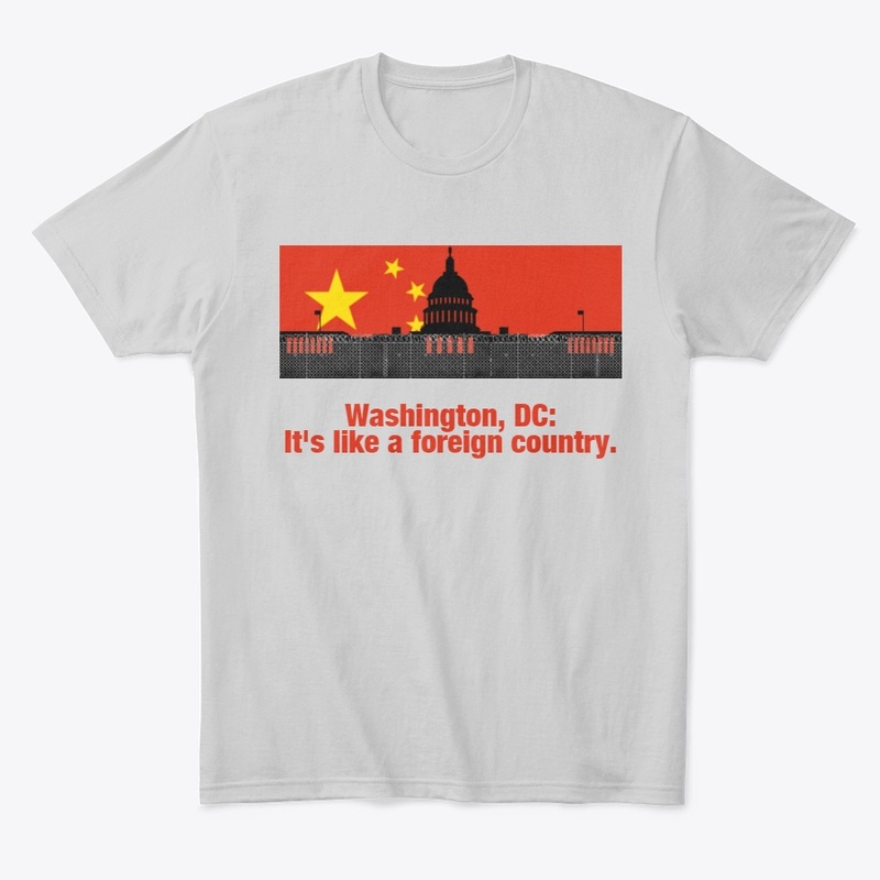 DC foreign country tee shirt