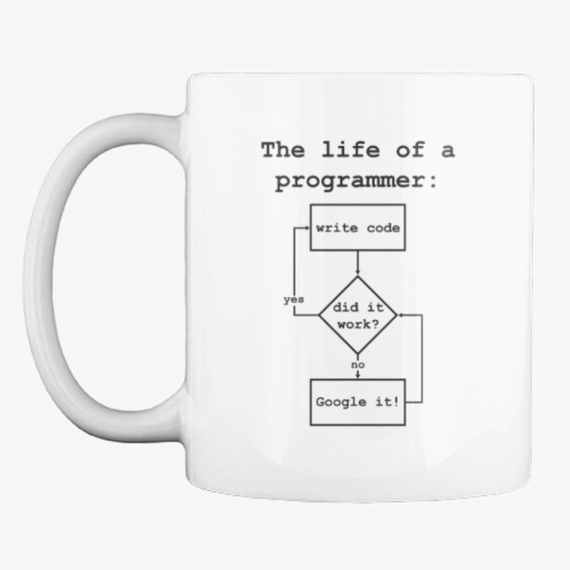 The life of a programmer flowchart