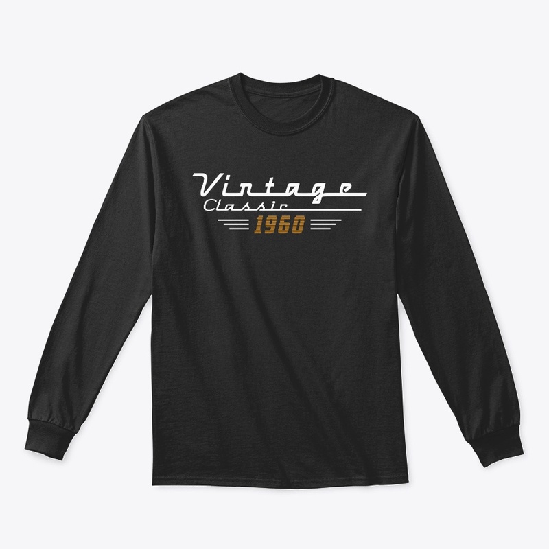 Vintage Classic 1960 Birthday Tee Shirt