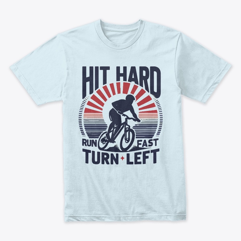 Hit Hard Cycling Tee