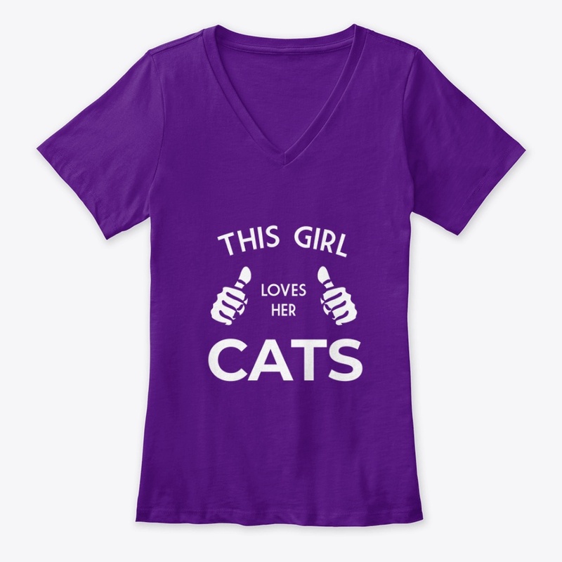 This Girl Loves Her Cats T Shirt