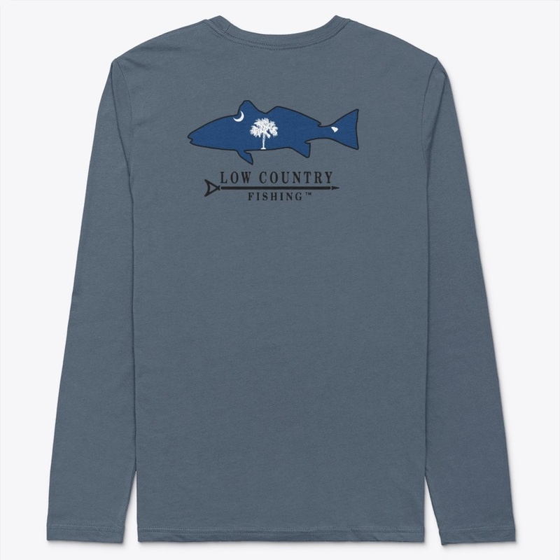 Low Country Fishing SC  State Flag Decal