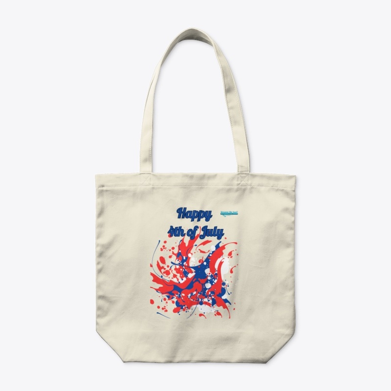 4th of JULY-TOTE BAG-Color Splash