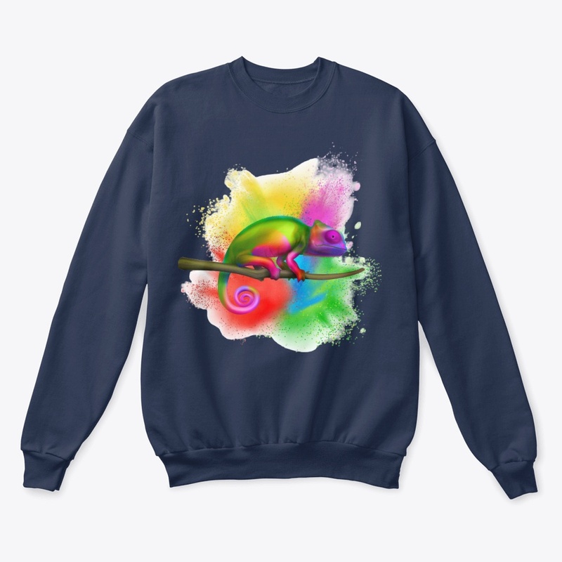 Blue Chameleon Sweatshirt