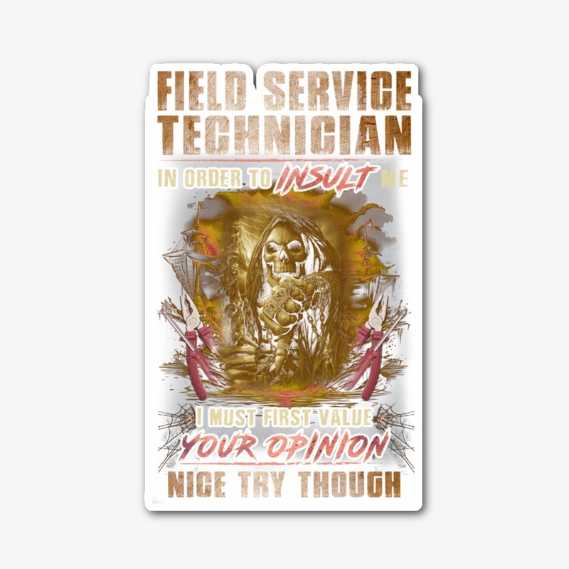 Tough Field Service Technician Hoodie 