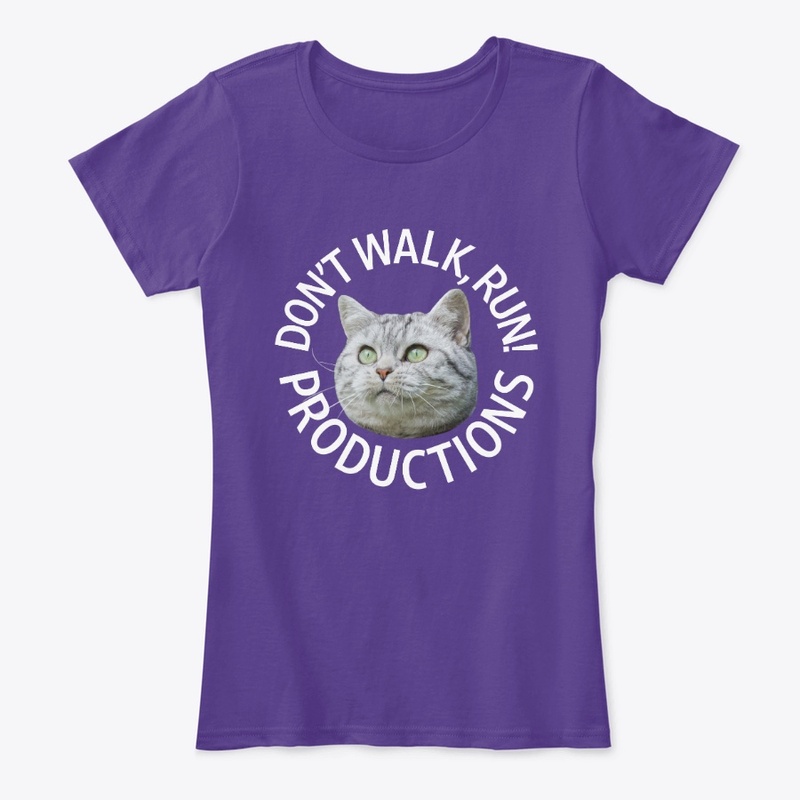 Don't Walk, RUN! - Cat Logo