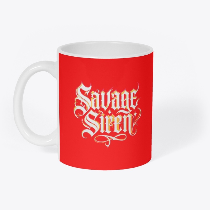 Red Savage Siren Logo