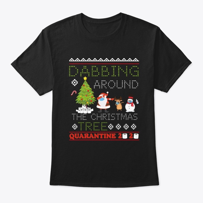 Dabbing Santa Friends Christmas Kids Boy
