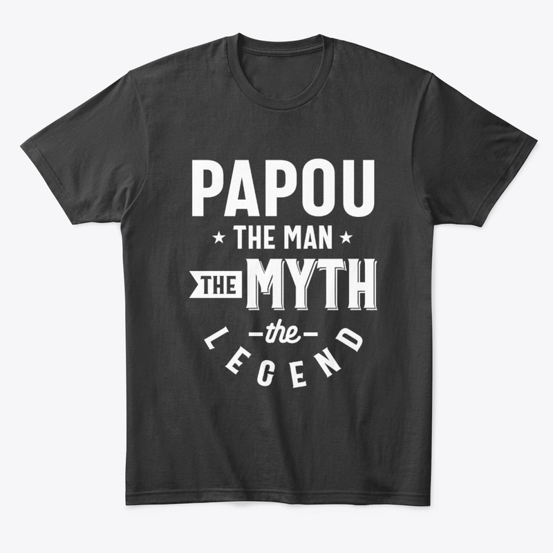 Mens Papou The Man The Myth The Legend 