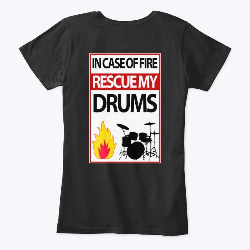 DA - RESCUE DRUMS WOMEN'S TEE