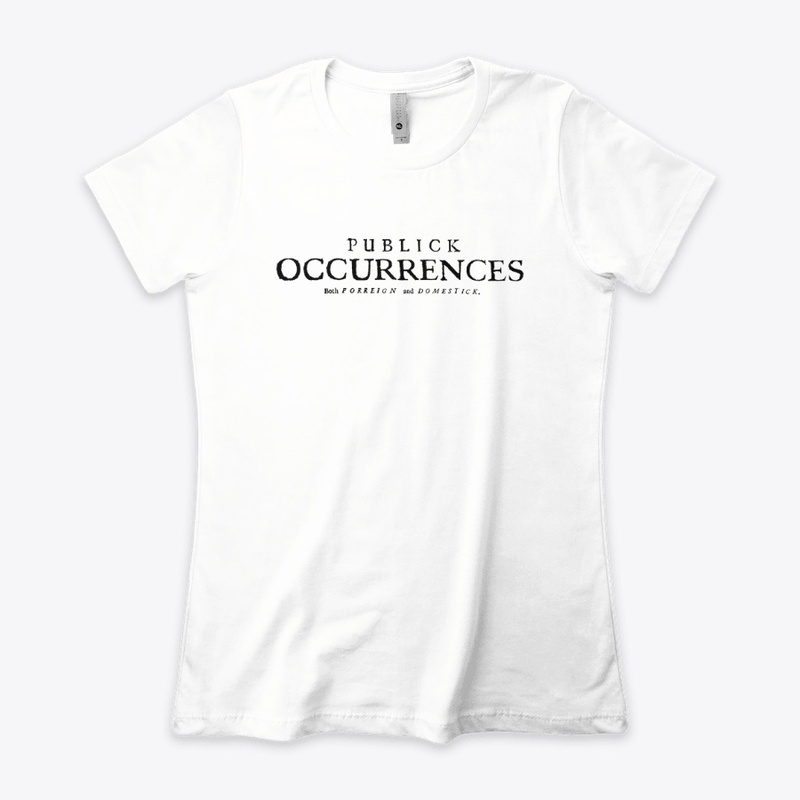 Publick Occurrences Name White