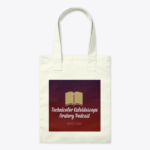 Oratory Podcast Natural T-Shirt Front