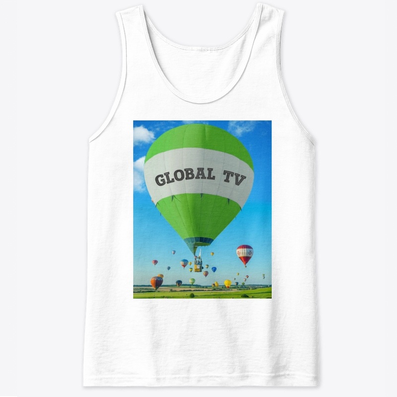 GLOBAL TV T SHIRT ,MUG  MOBILE CASE
