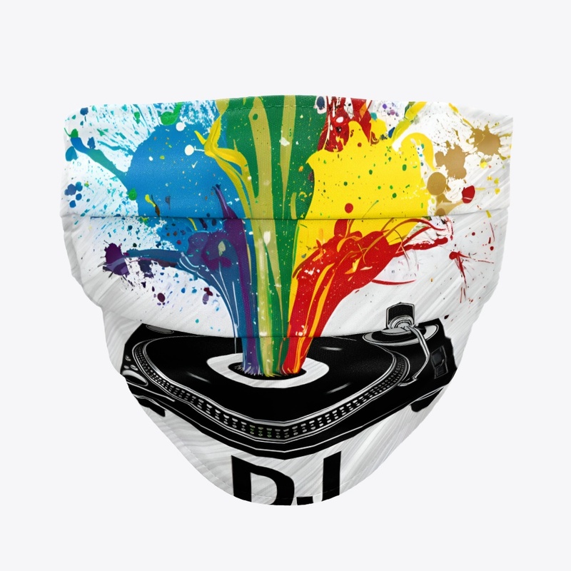 Colorful Turntable Groove