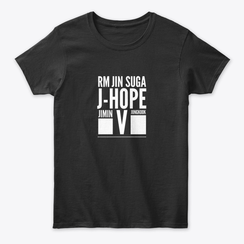 RM JIN SUGA JHOPE JM V JK T-Shirt 2019