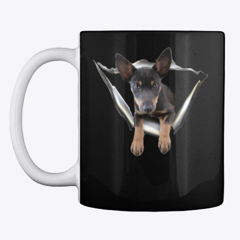 Australian Kelpie 3D sticker