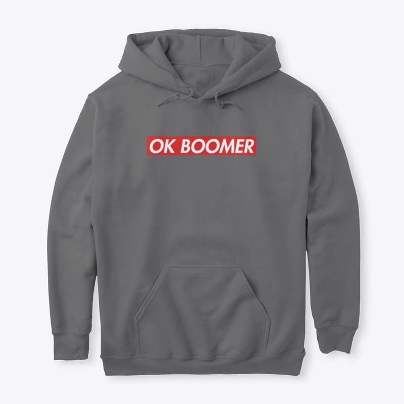 Ok Boomer box logo