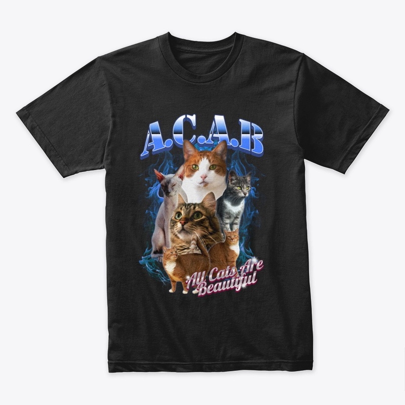 A.C.A.B All cats are beautiful, tee