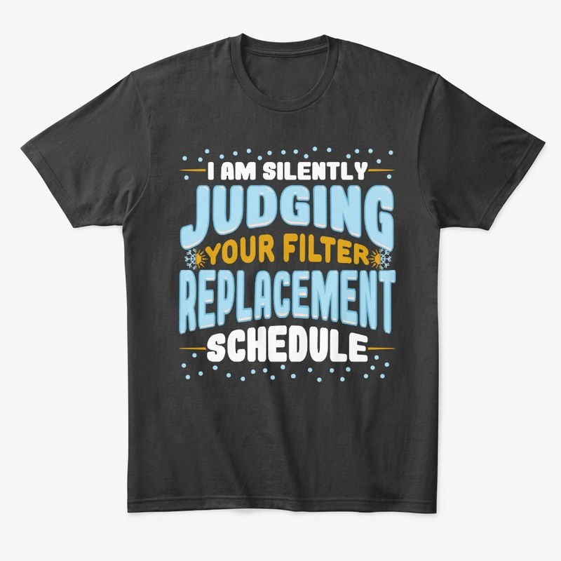 Funny HVAC Tech Gift Silently Judging