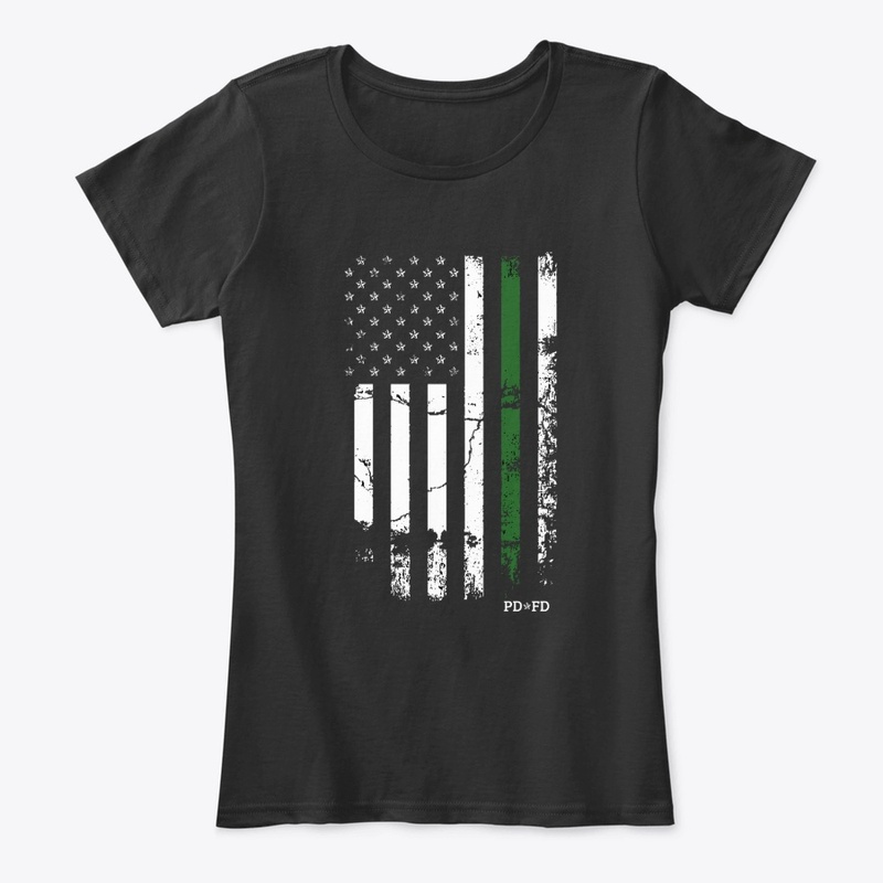 Green Line Flag