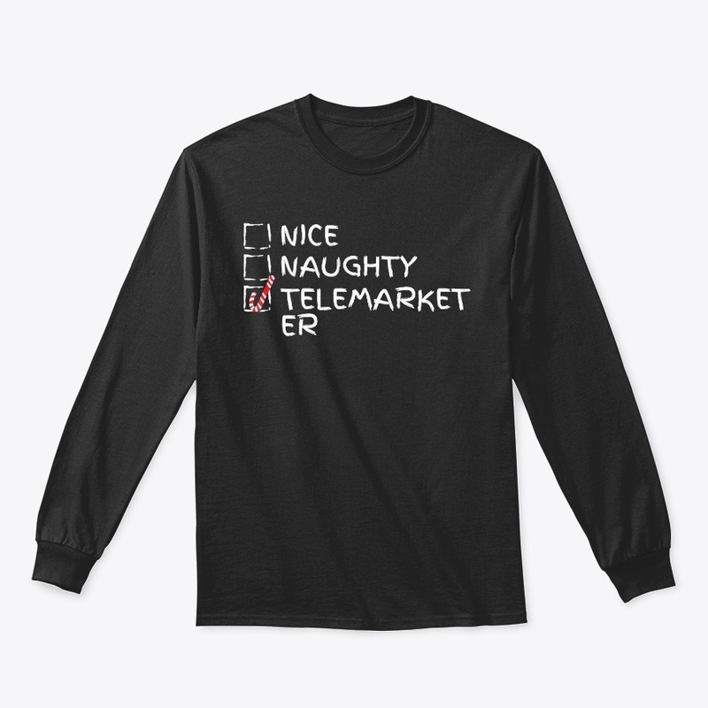 Nice Naughty Telemarketer T-Shirt