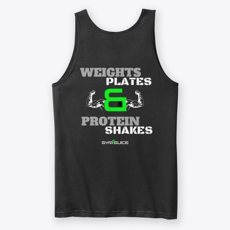 Weights Plates & Protein Shakes