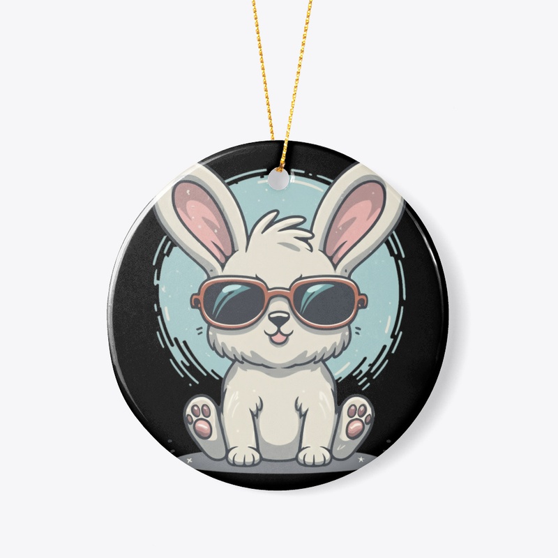 Rabbit Illustration T-shirt