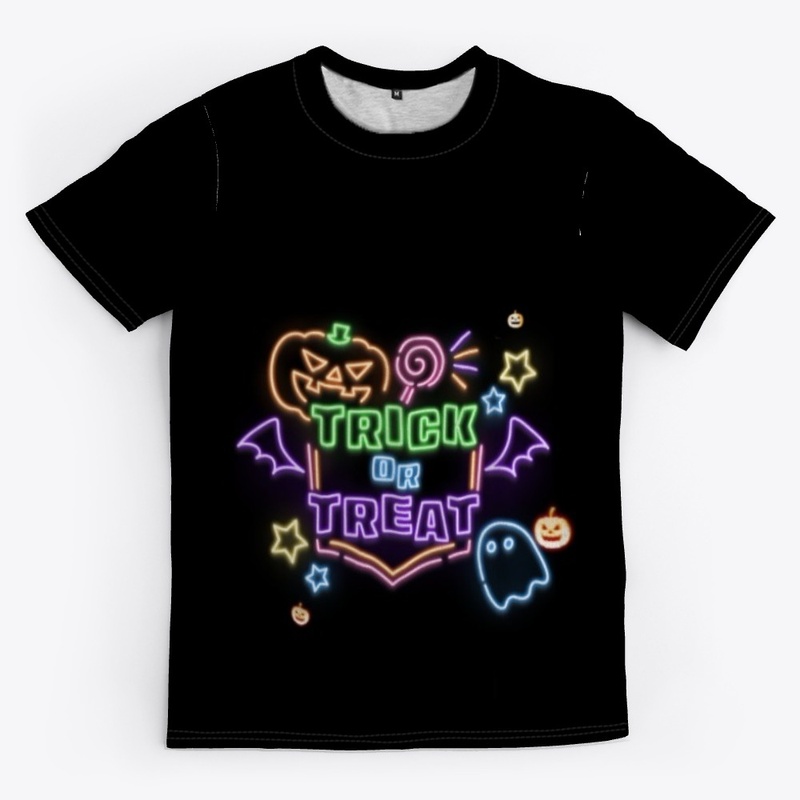 TRICK OR TREAT WITH NEON COLORS