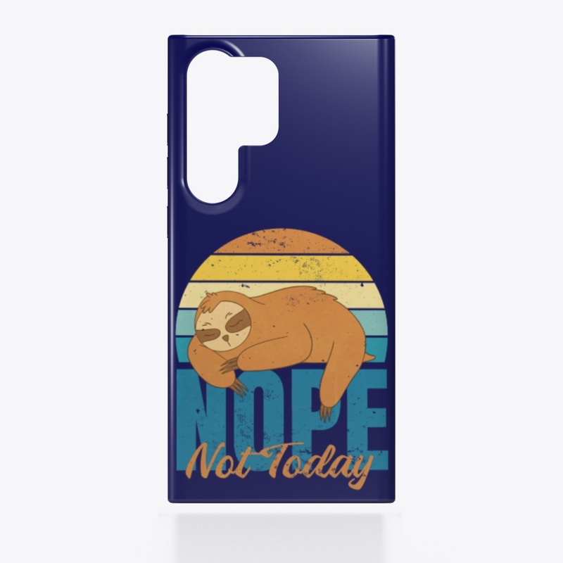 Sleeping Sloth, Retro Sunset