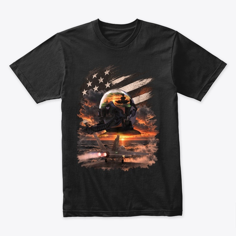 Naval Aviation line Super Hornet T-shirt