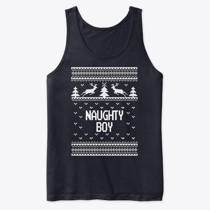 Naughty Boy Ugly Christmas Sweater