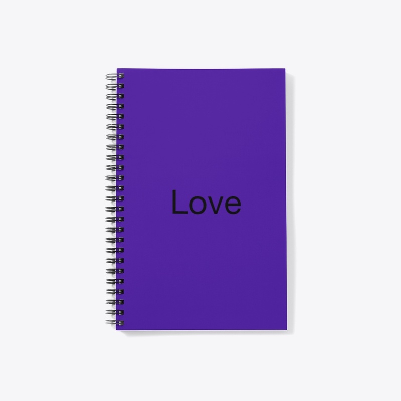 Love is magic. Notebook