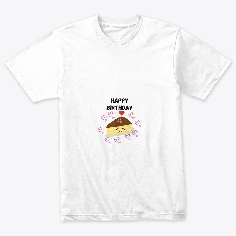 Happy birthday t-shirt and mug