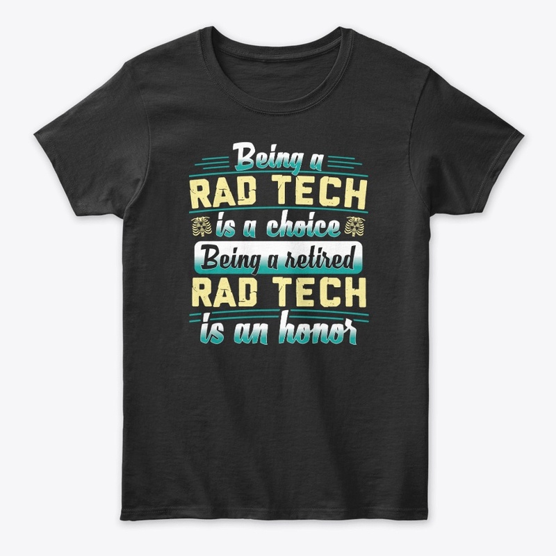 Proud Retired RAD Tech Hoodie