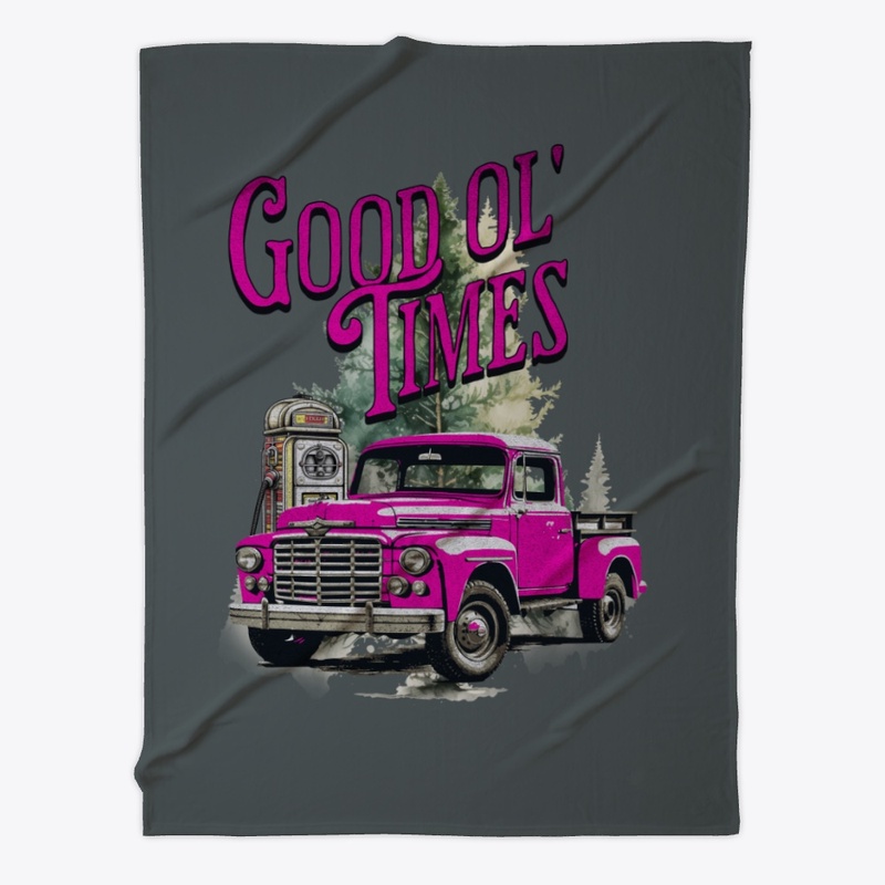 Good Ol' Times Pink truck
